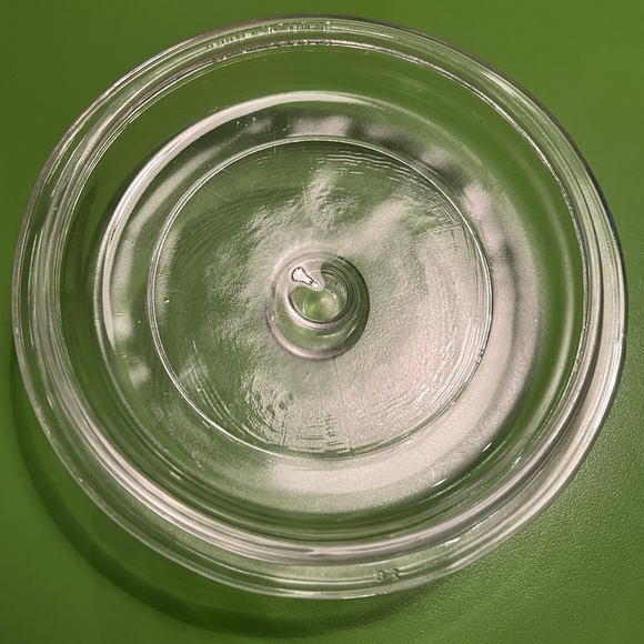 Vintage Pyrex Glass Lid 16 P 8 1 G for round casserole baking dish cover only - Picture 2 of 7